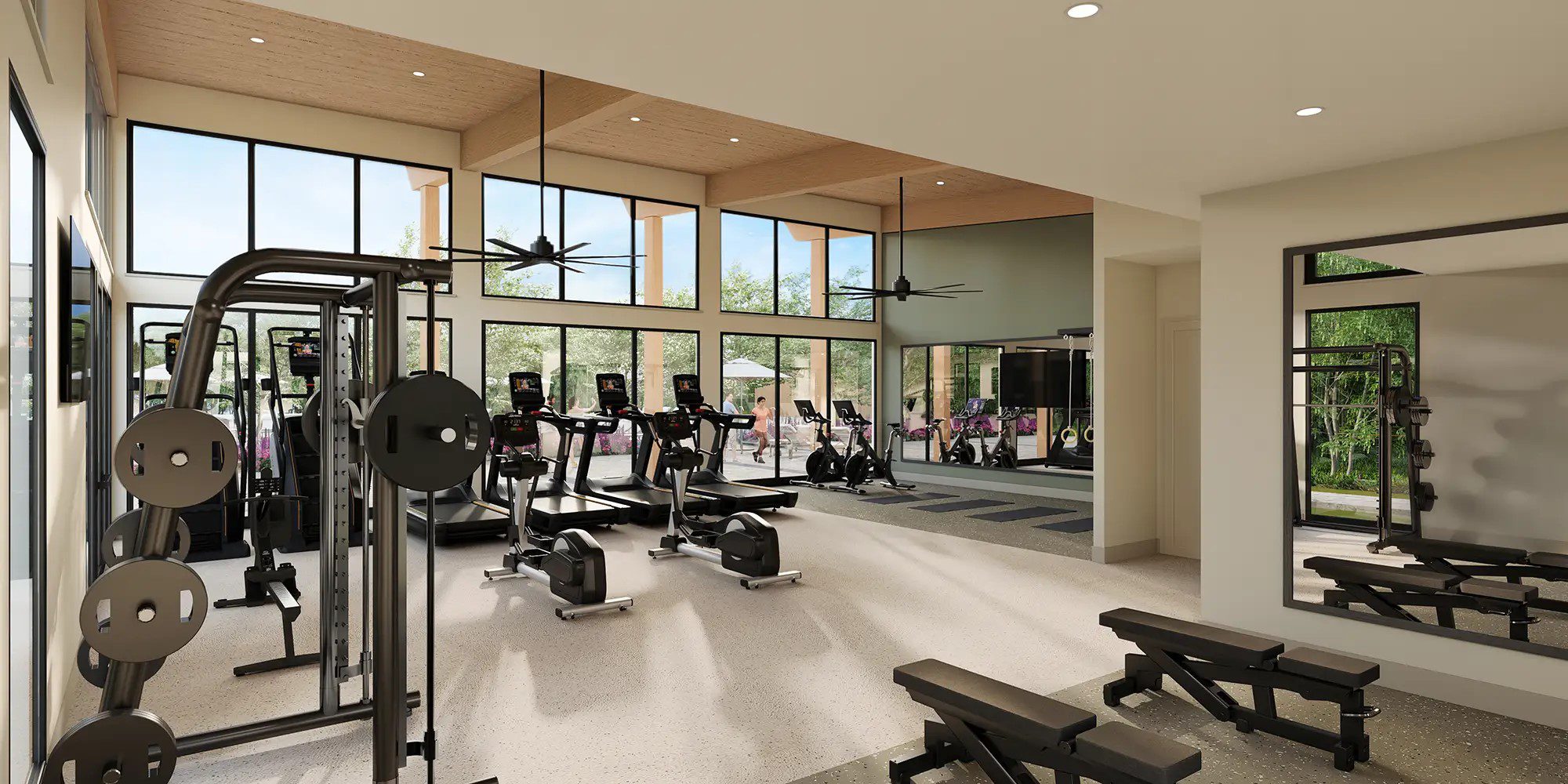 Uplands community fitness center